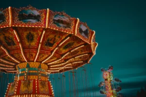 chaises volantes foire aux manèges de lille